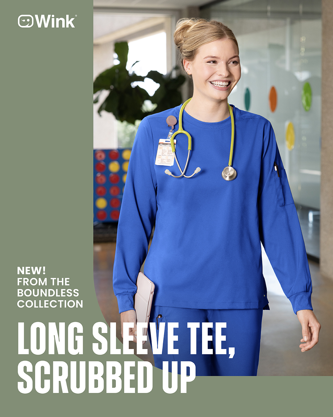 Wink Scrubs Facebook ad