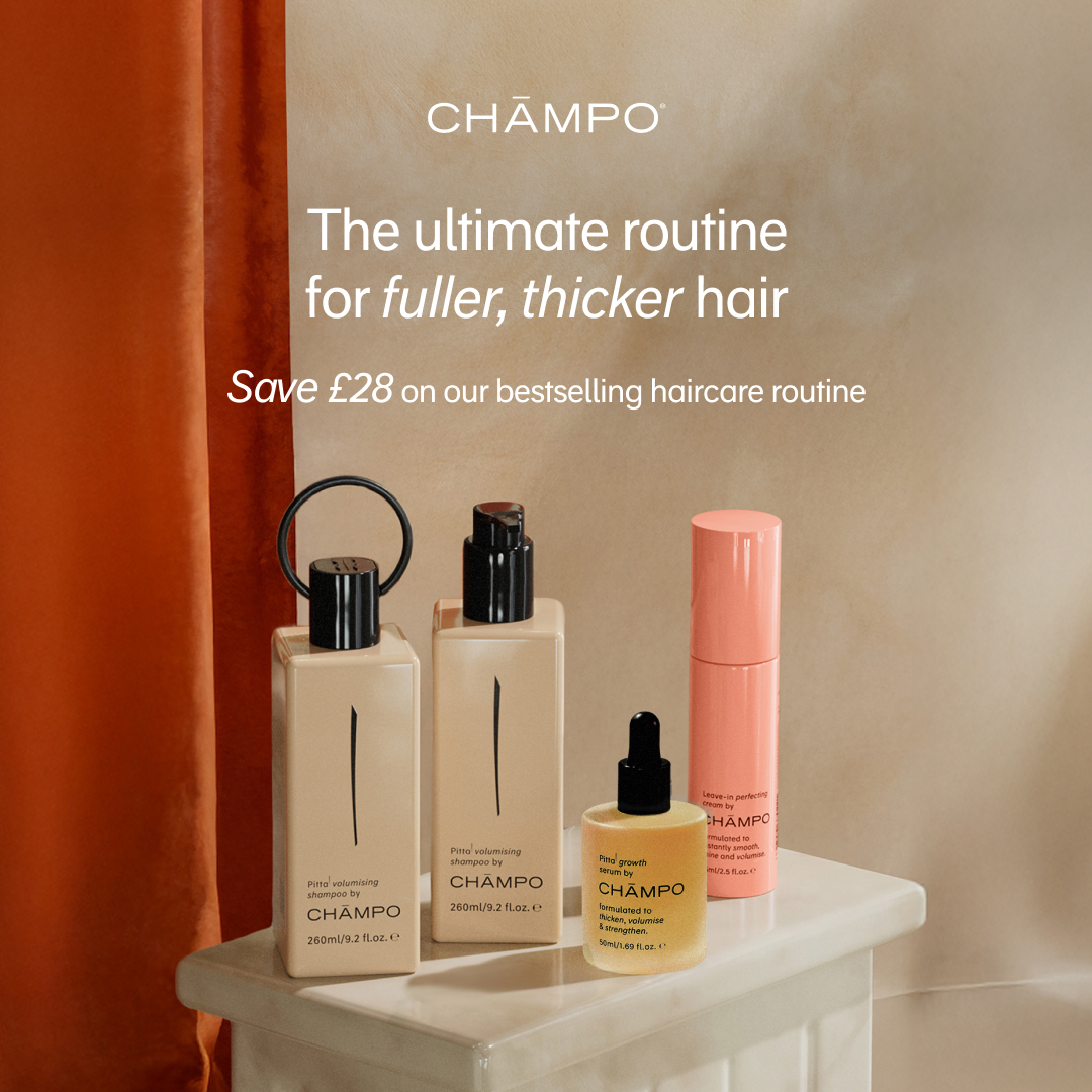 Chāmpo Haircare Facebook ad
