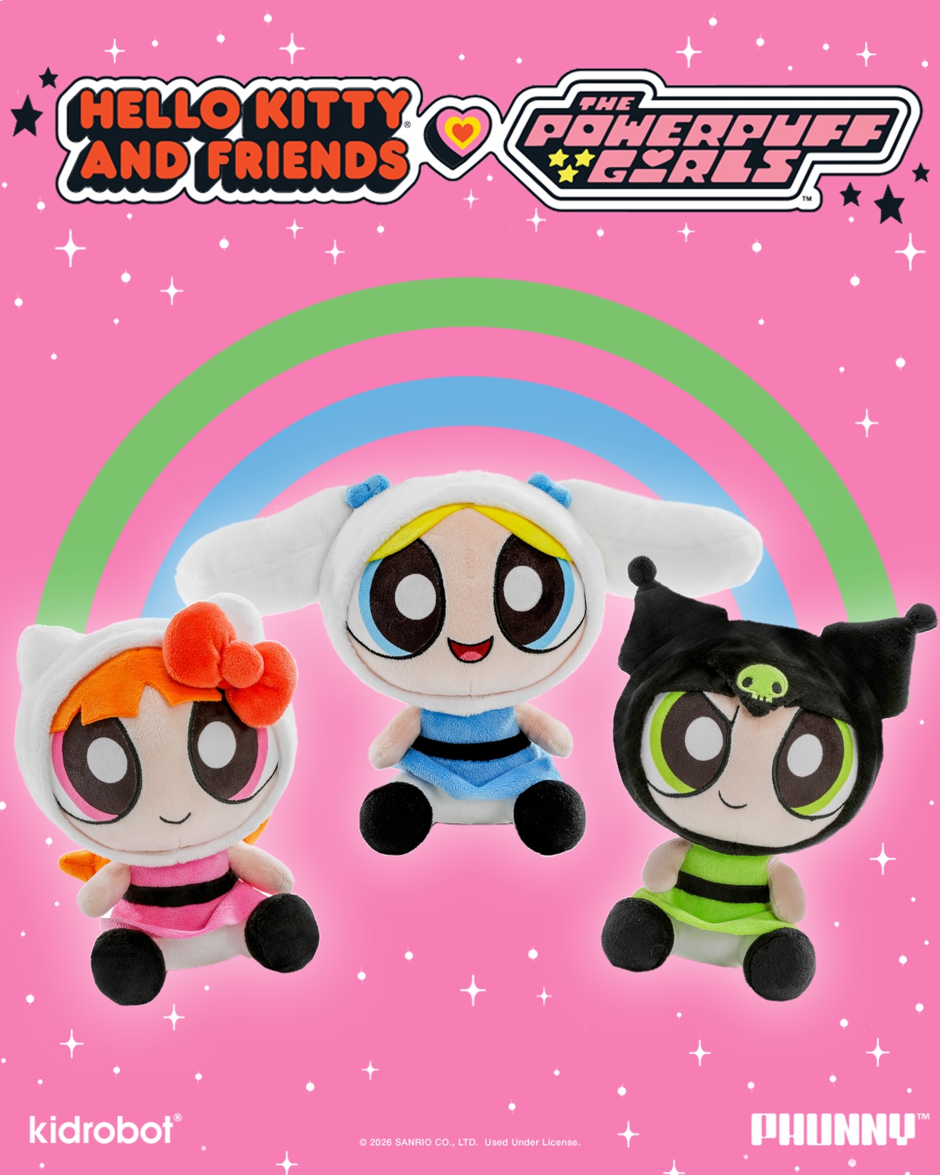 Kidrobot Facebook ad: The Powerpuff Girls