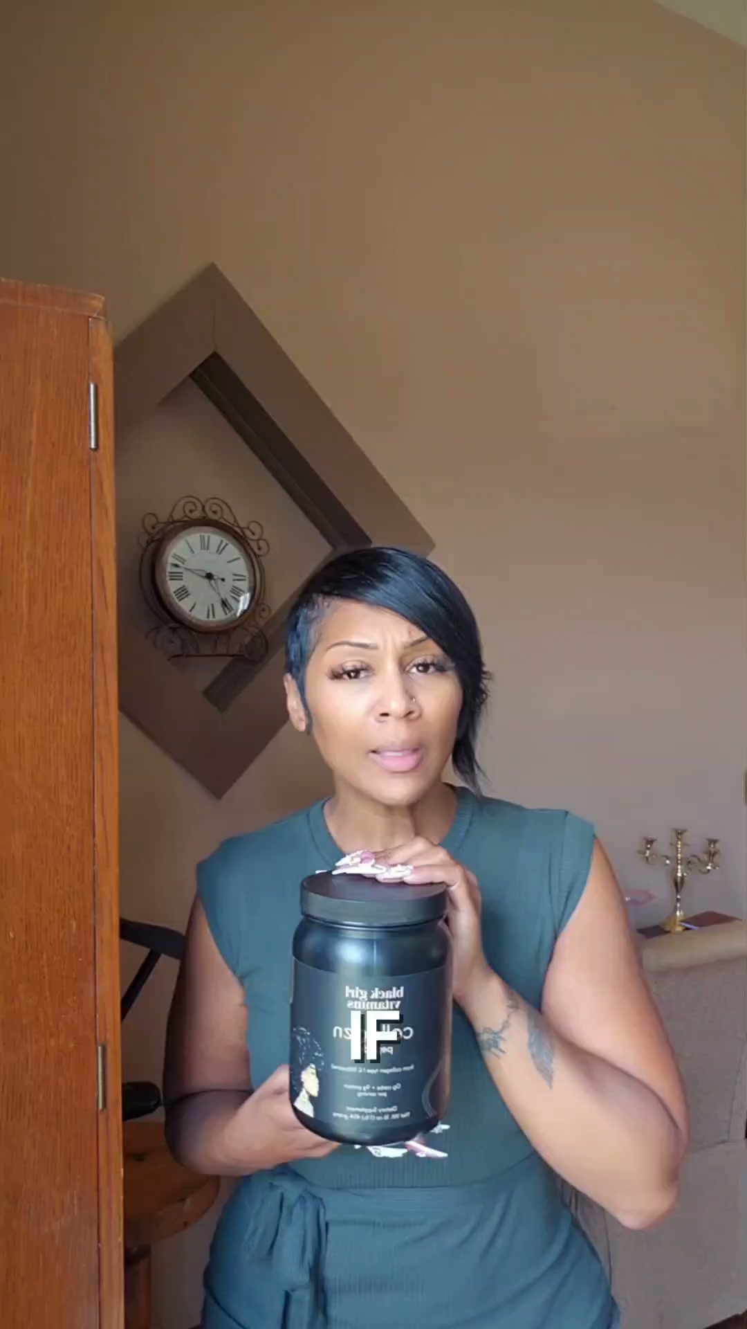 Black Girl Vitamins Facebook ad: BGV Collagen Powder
