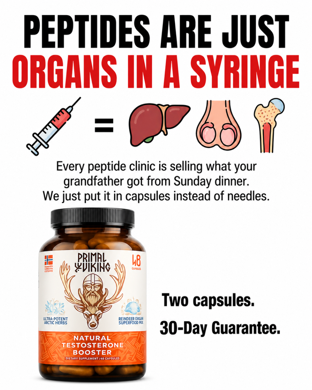 Primal Viking Facebook ad