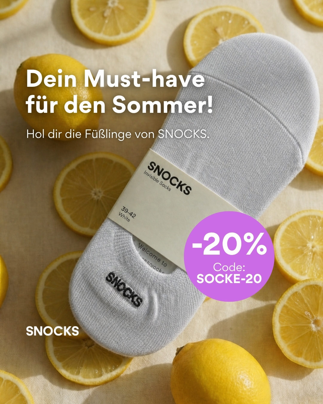 Snocks Facebook ad