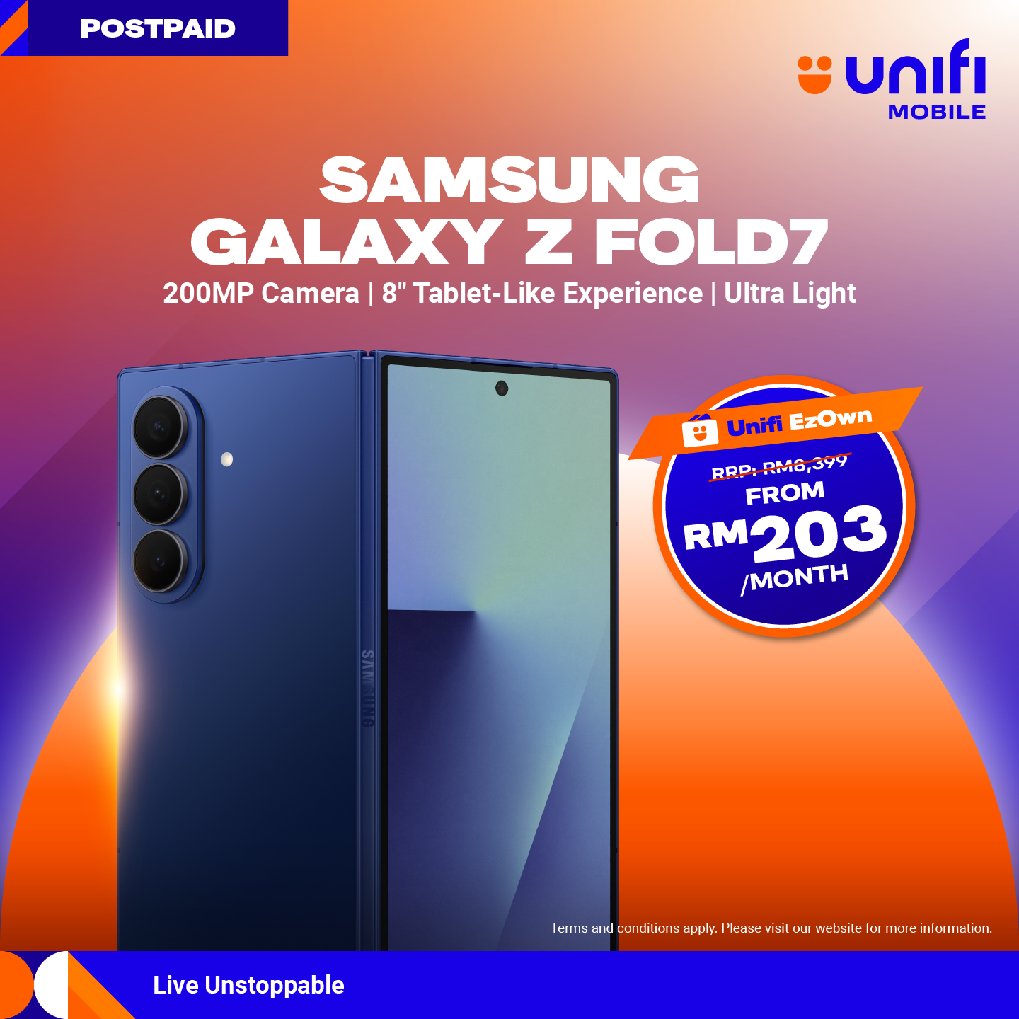 Unifi Facebook ad