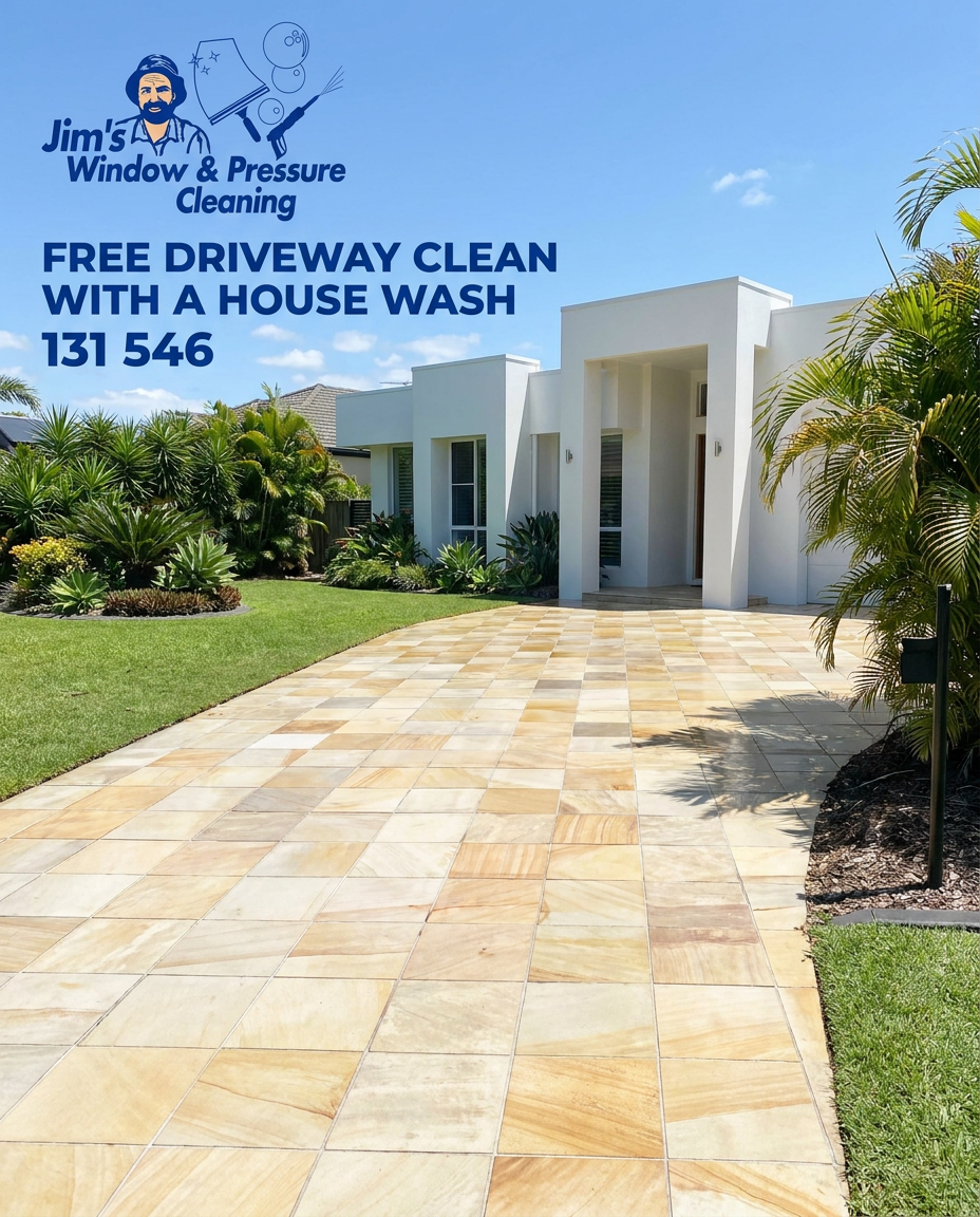 Jim's Window and Pressure Cleaning QLD Facebook ad