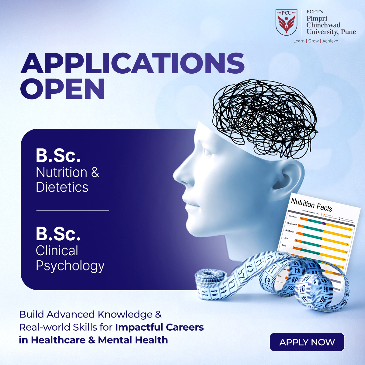 Pimpri Chinchwad University Facebook ad: Admissions Open For 2026
