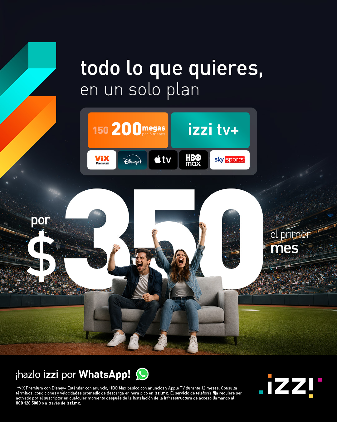 izzi telecom Facebook ad