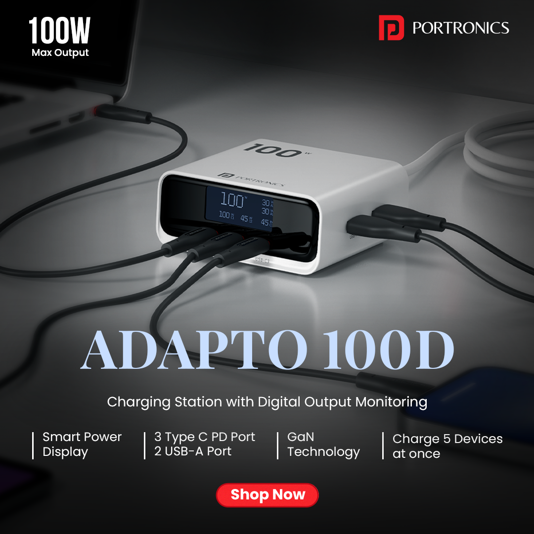 Portronics Facebook ad
