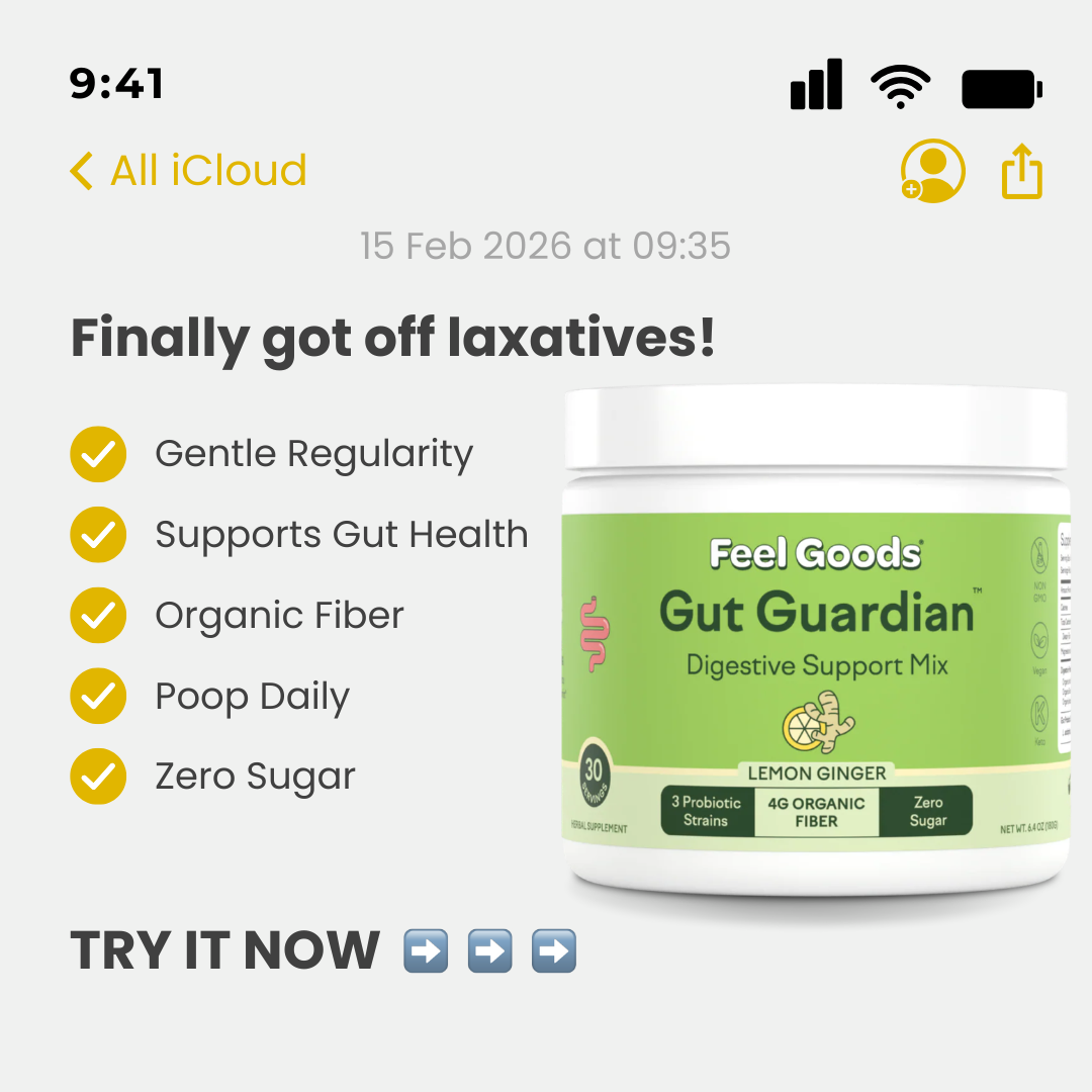 Feel Goods Facebook ad