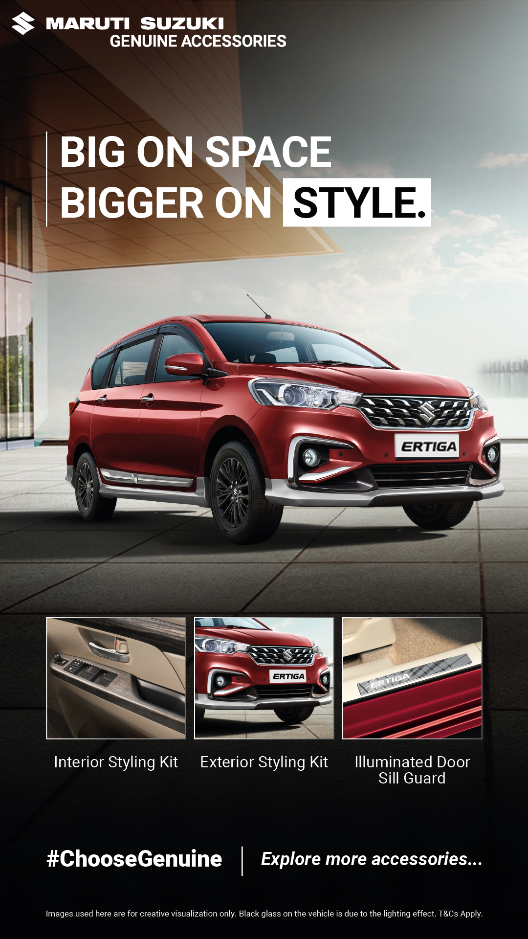 Maruti Suzuki Genuine Parts and Accessories Facebook ad