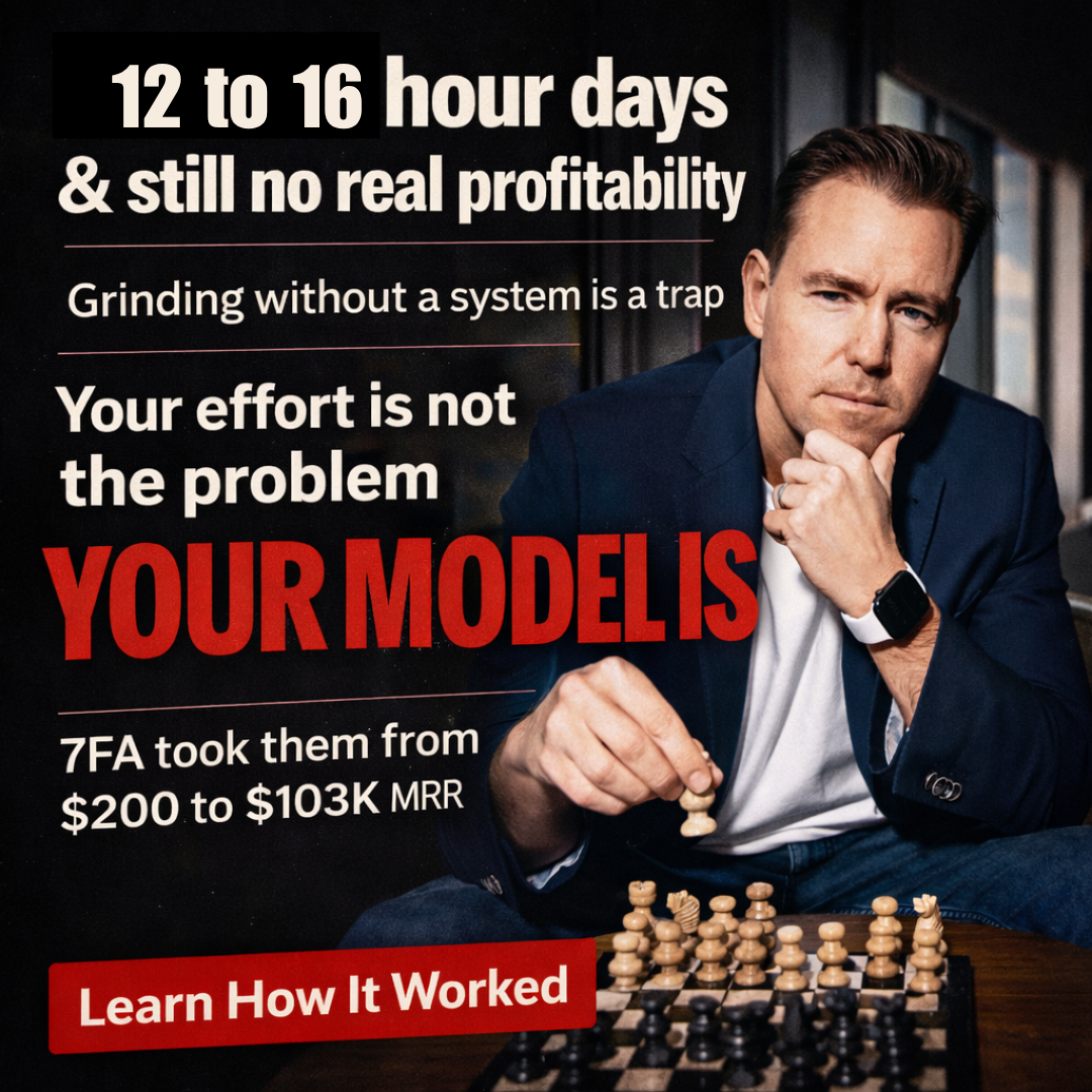 Seven Figure Agency Facebook ad