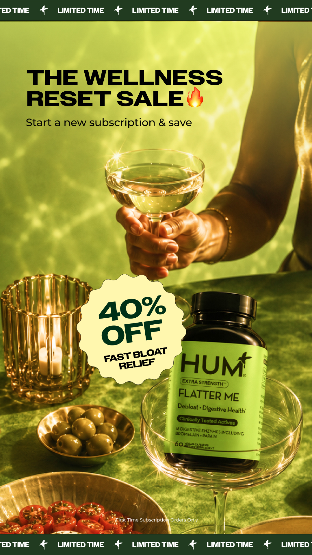 HUM Nutrition Facebook ad