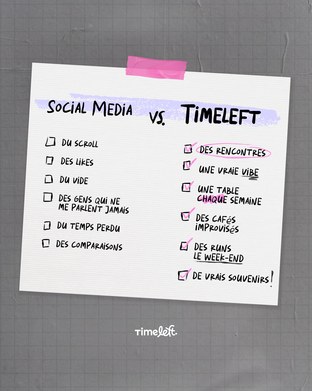 Timeleft France Facebook ad