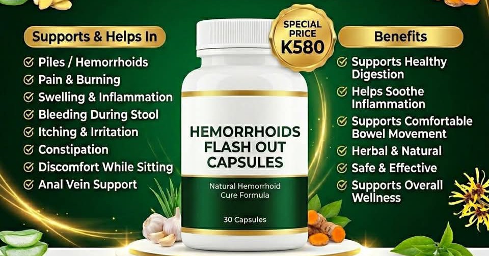 Organic cures Facebook ad: Hemorrhoids flash out