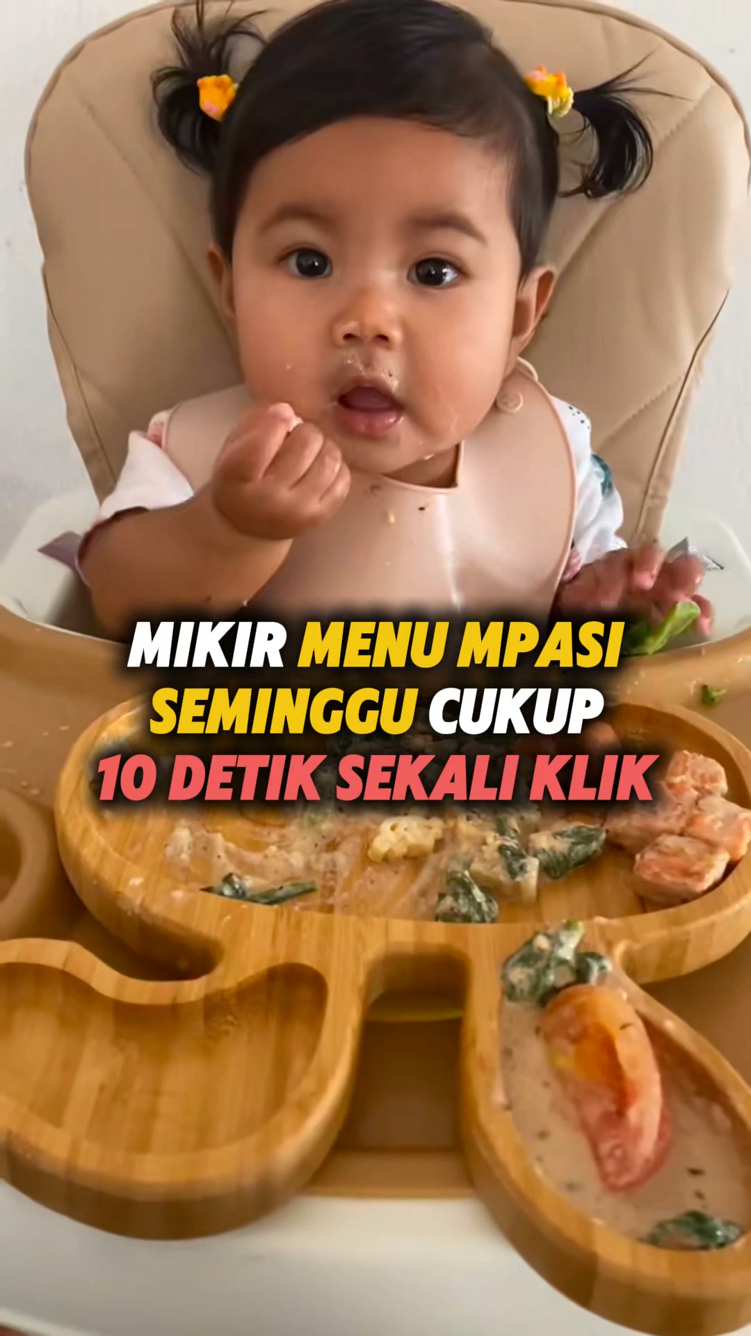 Momify Facebook ad: MPASI lebih mudah dan nyaman pakai MPASI Planner Momify