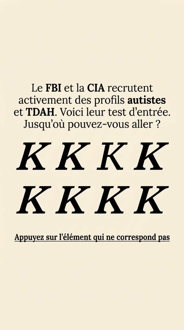 Free International IQ Test Facebook ad