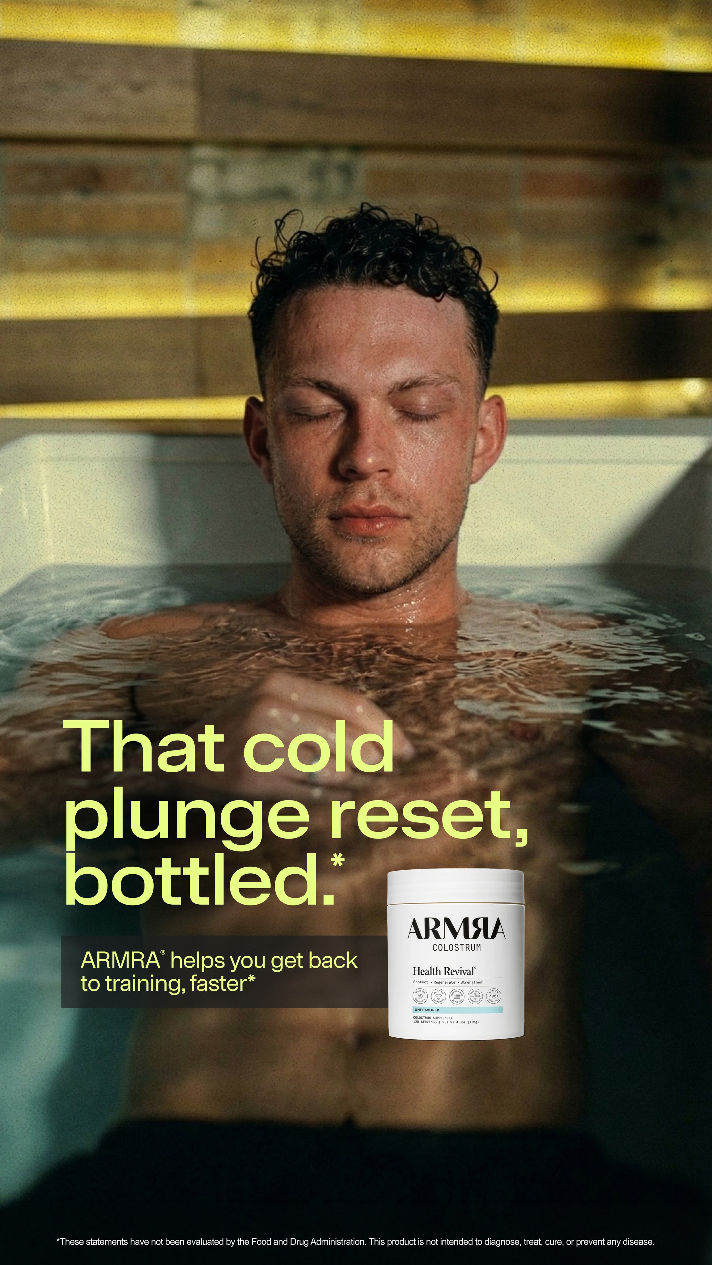 ARMRA Facebook ad