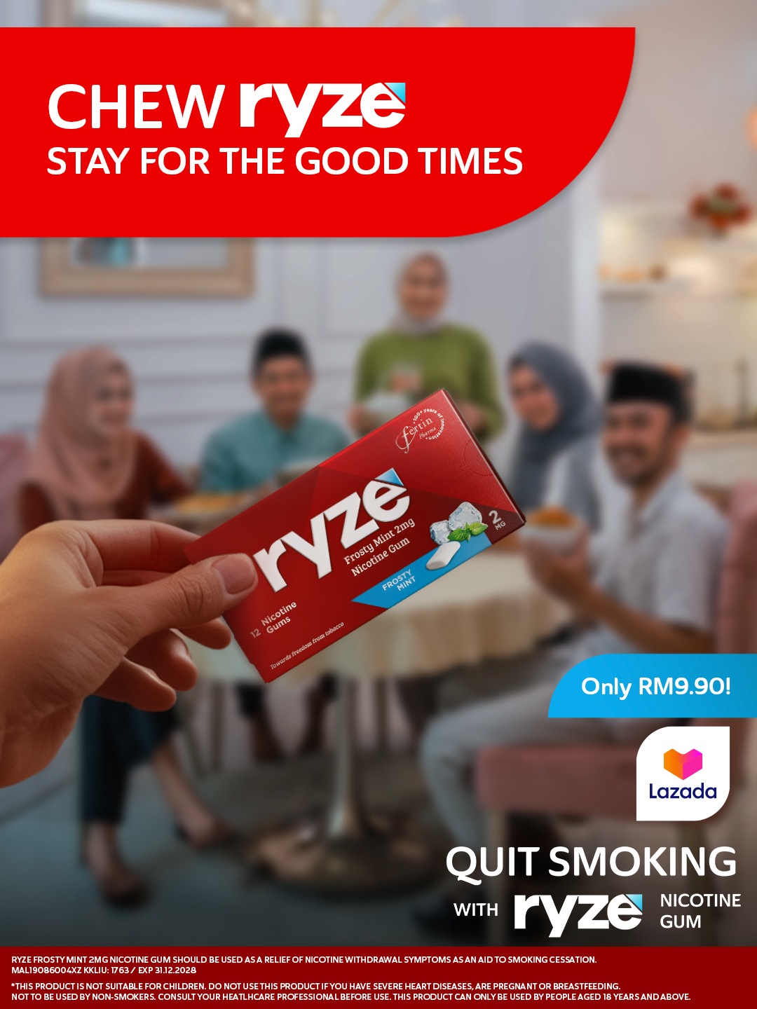 RYZE Malaysia Facebook ad: More Time That Matters