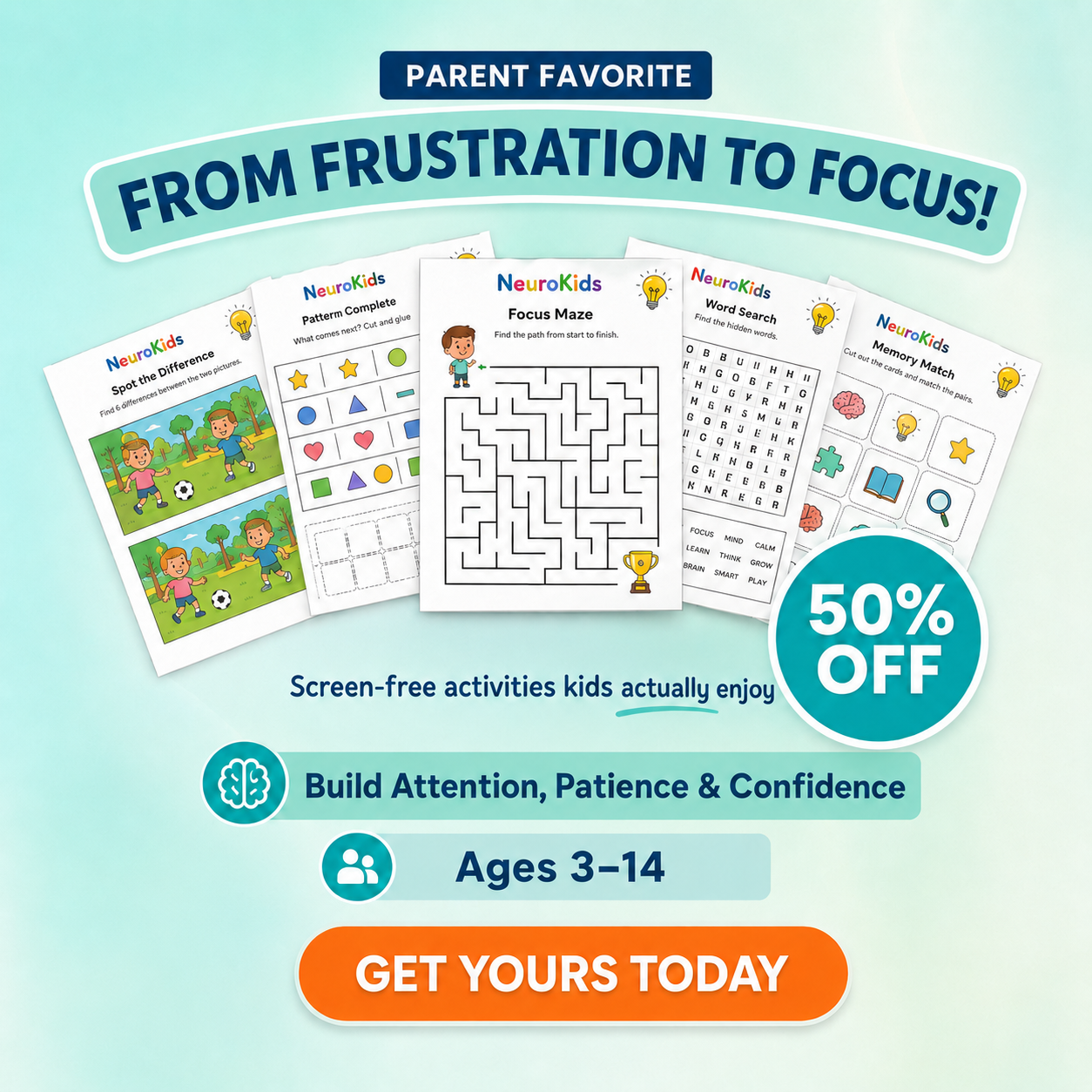 NeuroKids Facebook ad