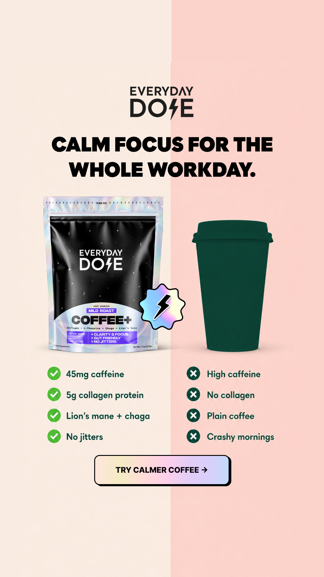 Everyday Dose Facebook ad