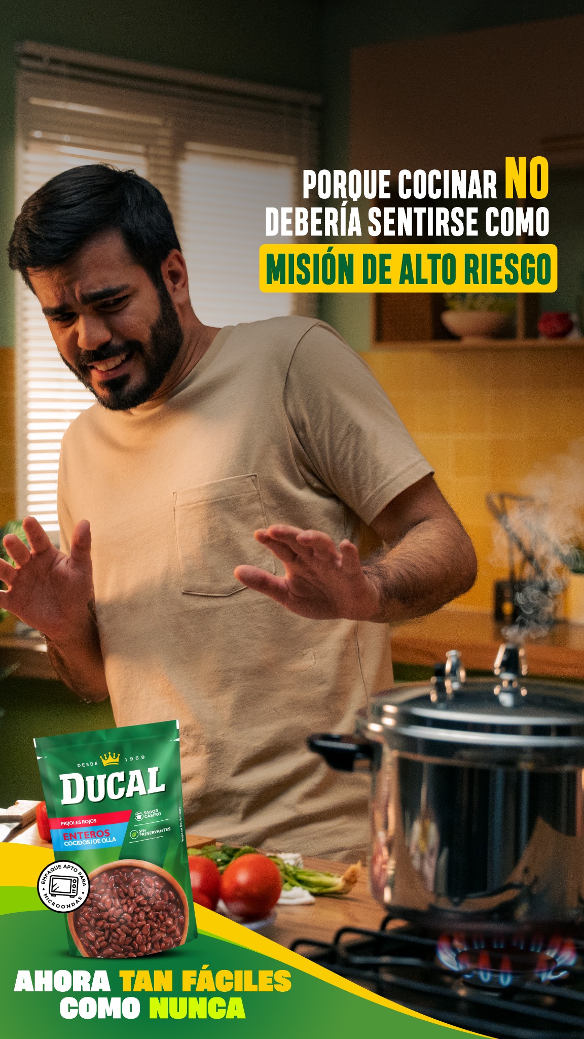 DUCAL Facebook ad: Dile adiós a la olla de presión y…
