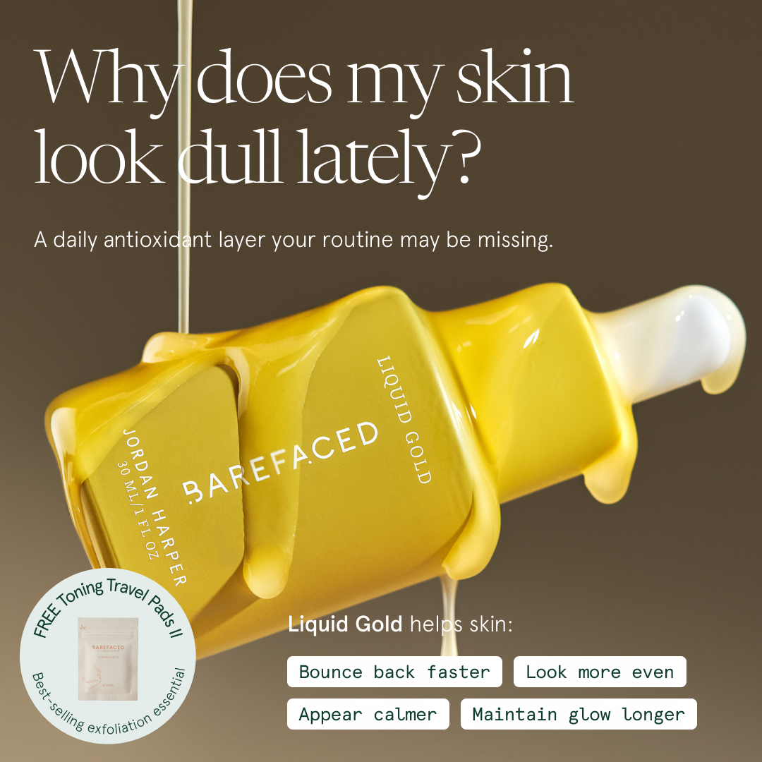 Barefaced Facebook ad