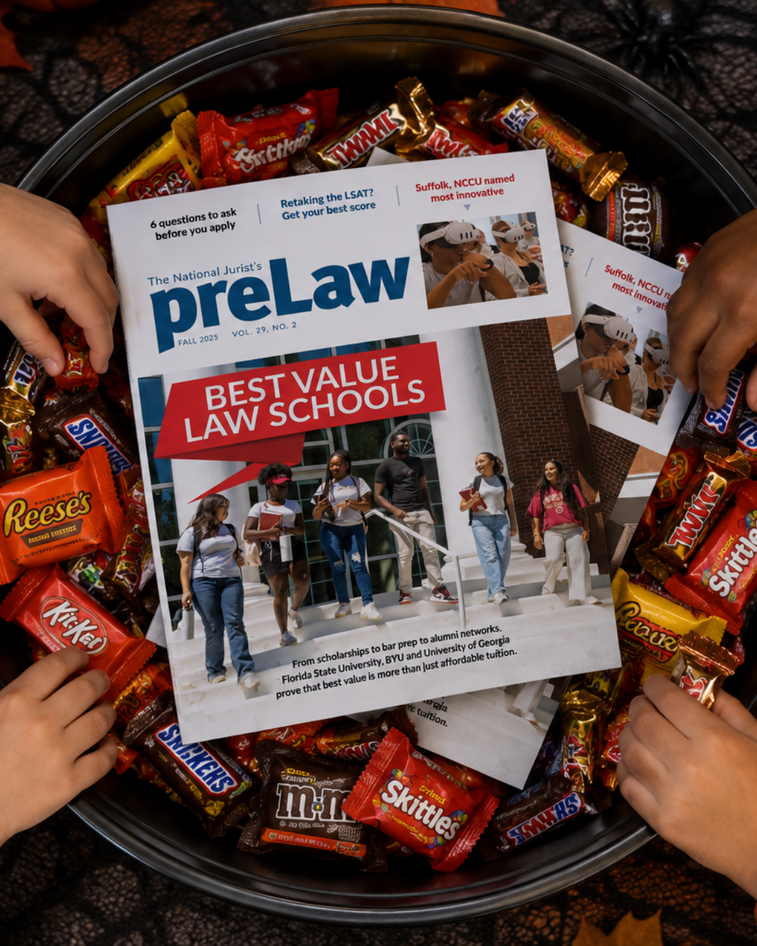 The National Jurist Facebook ad: No Tricks. Just Great Advice.