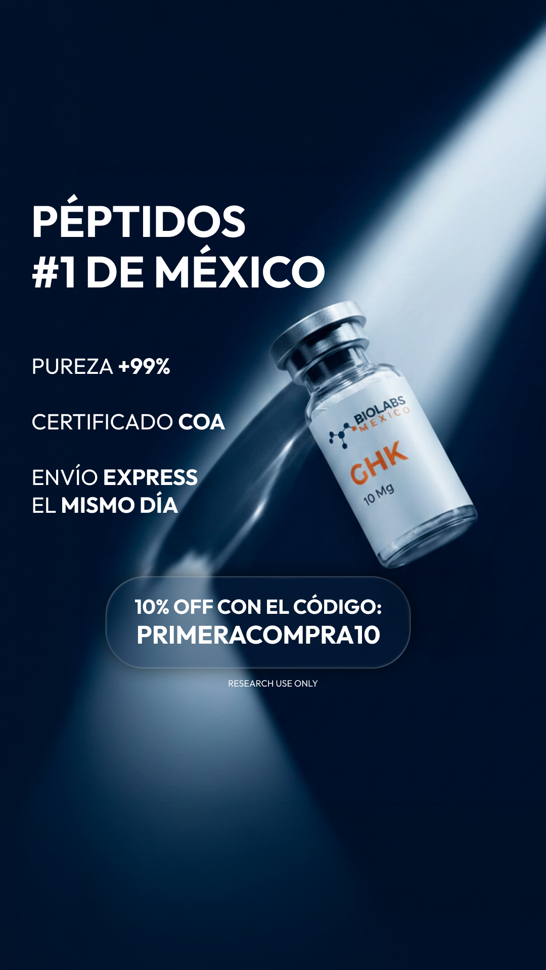 Biolabs México Facebook ad