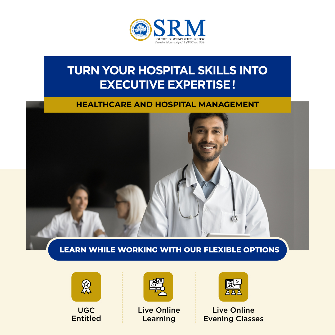 SRM Online Education Facebook ad