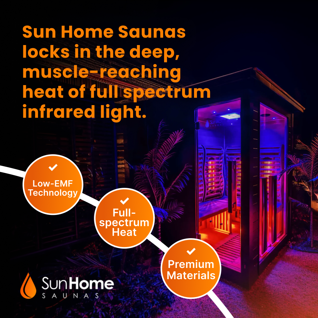 Sun Home Saunas Facebook ad