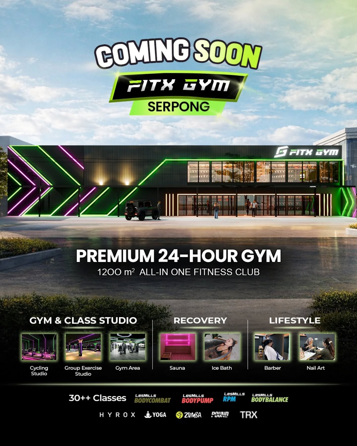 FITX GYM  Facebook ad