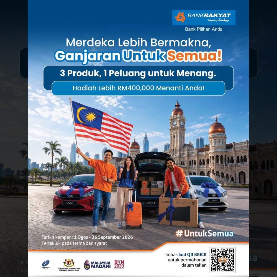Bank Rakyat Facebook ad: Bermula dengan restu, melangkah bersama impian.