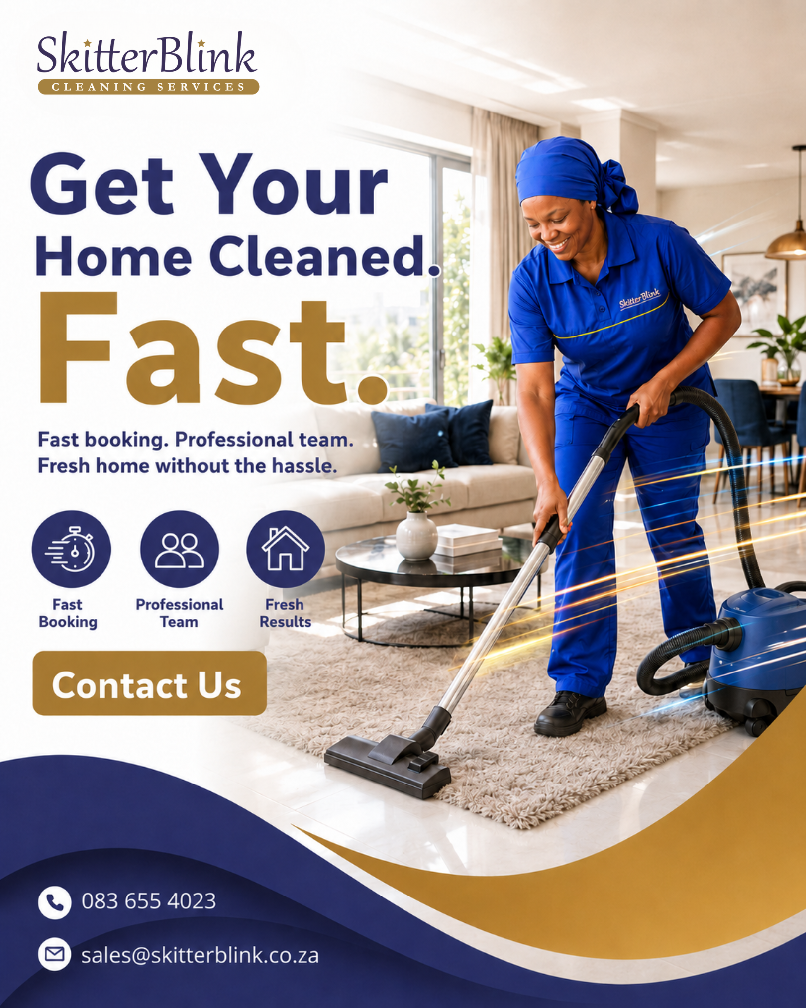 Skitterblink Cleaning Services Facebook ad
