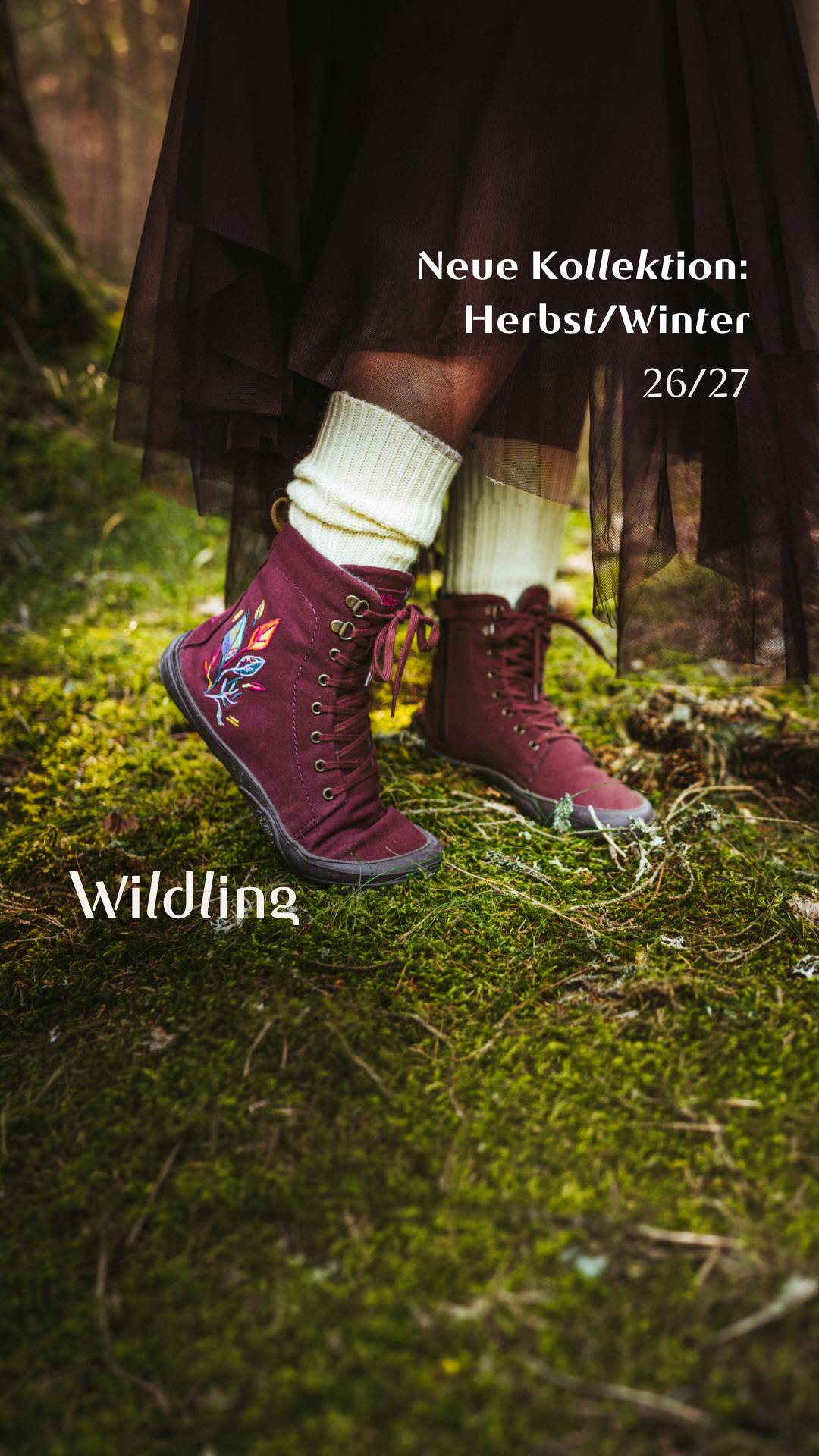 Wildling Shoes Facebook ad