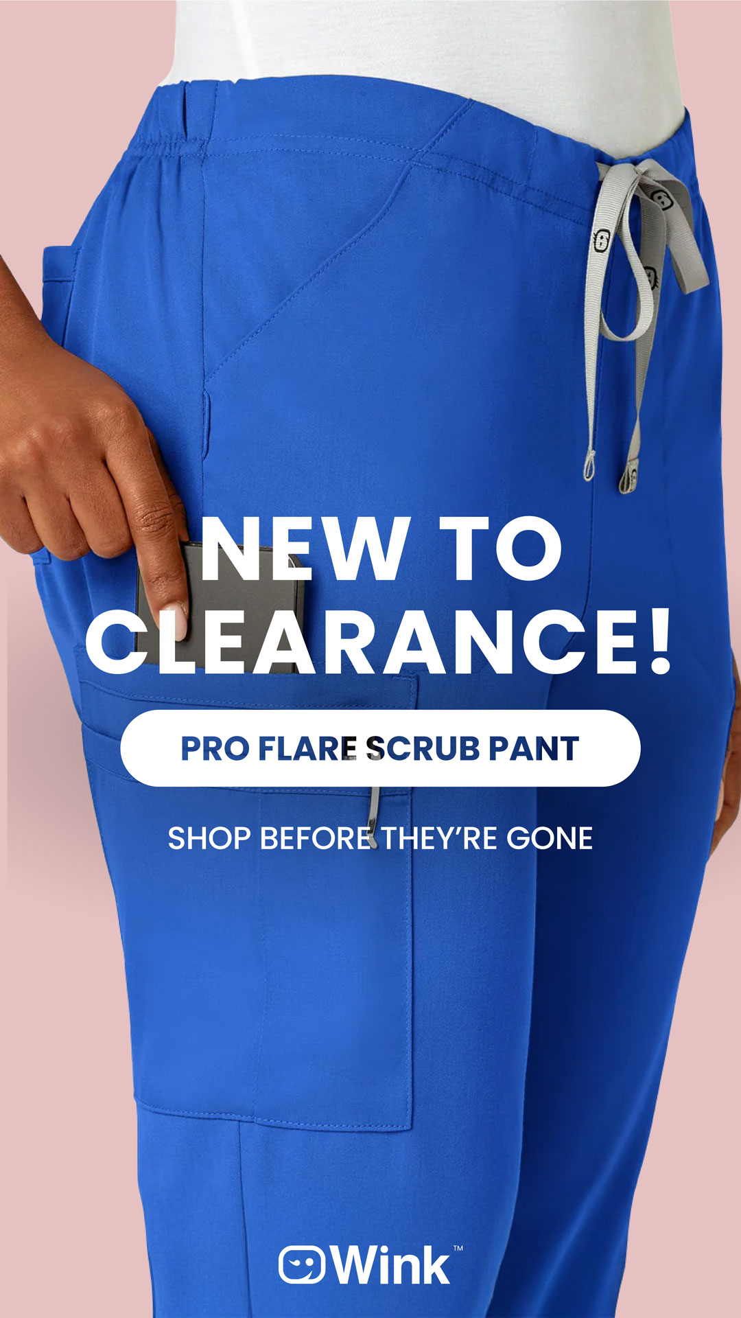 Wink Scrubs Facebook ad