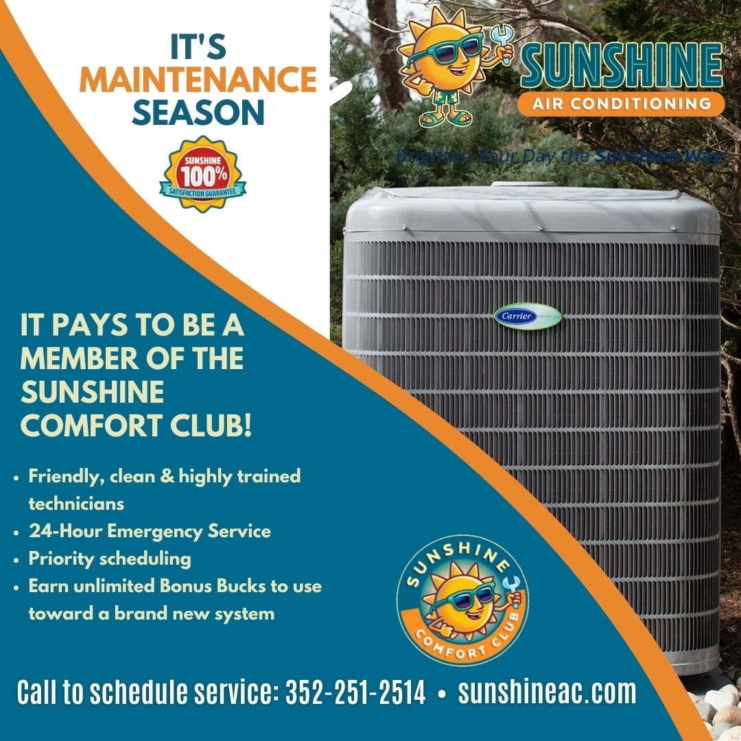 Sunshine Air Conditioning, Inc. Facebook ad