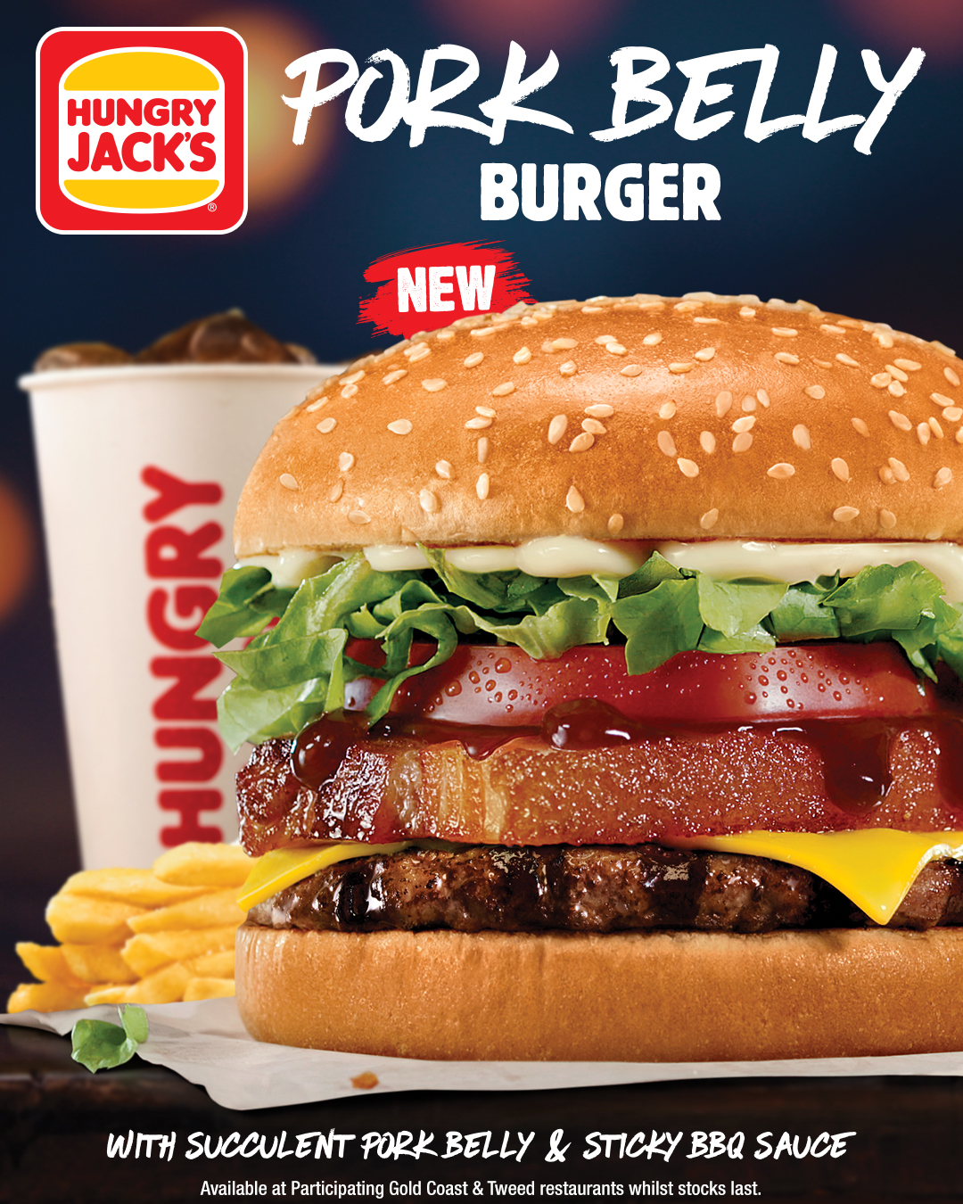 Hungry Jack's Facebook ad