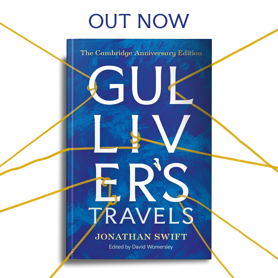 Cambridge University Press Facebook ad: Travel from Lilliput to Laputa in Swift’s timeless…