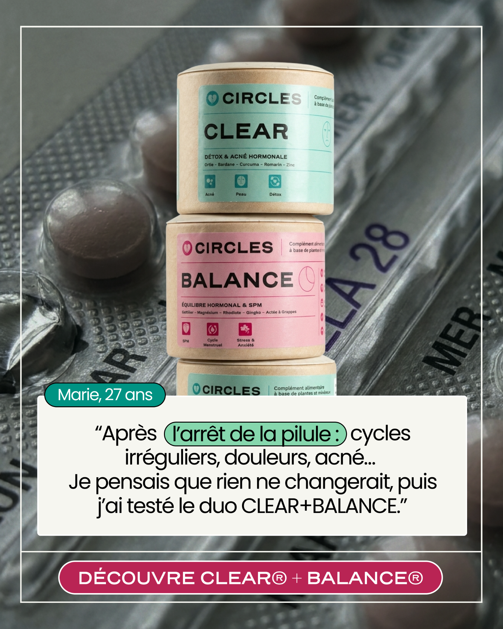 Circles Facebook ad