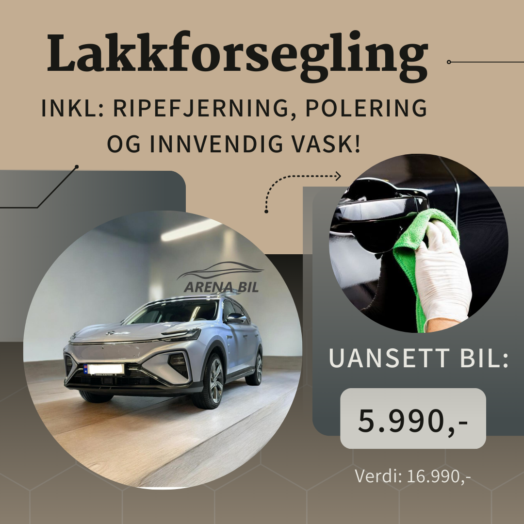 Arena Bil og Bilpleie Facebook ad