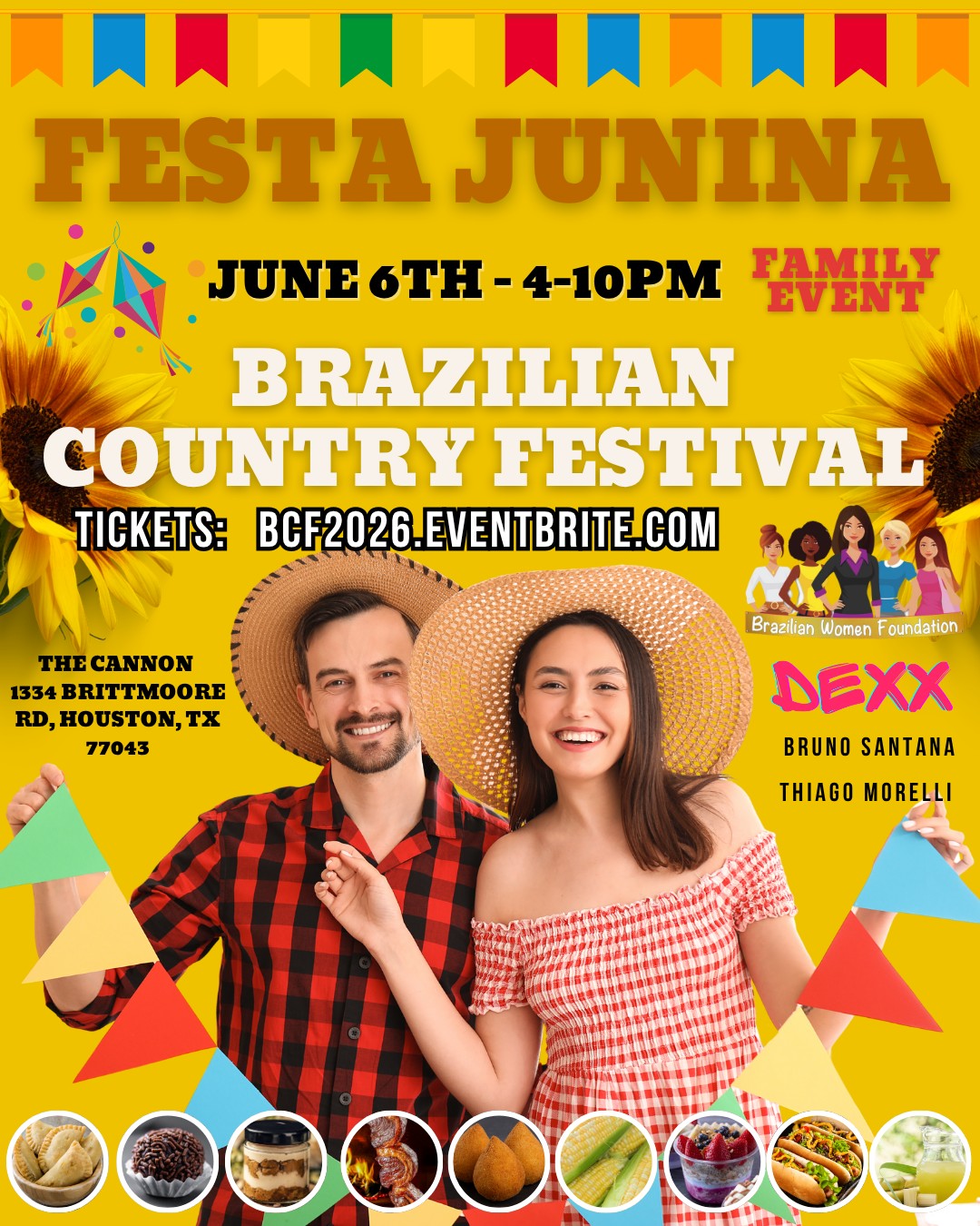 Brazilian Food & Music Festival Facebook ad