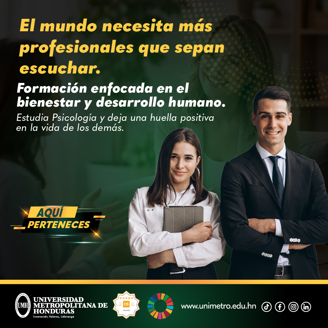 UMH - Universidad Metropolitana de Honduras Facebook ad: ¿Siempre supiste que querías ayudar a las