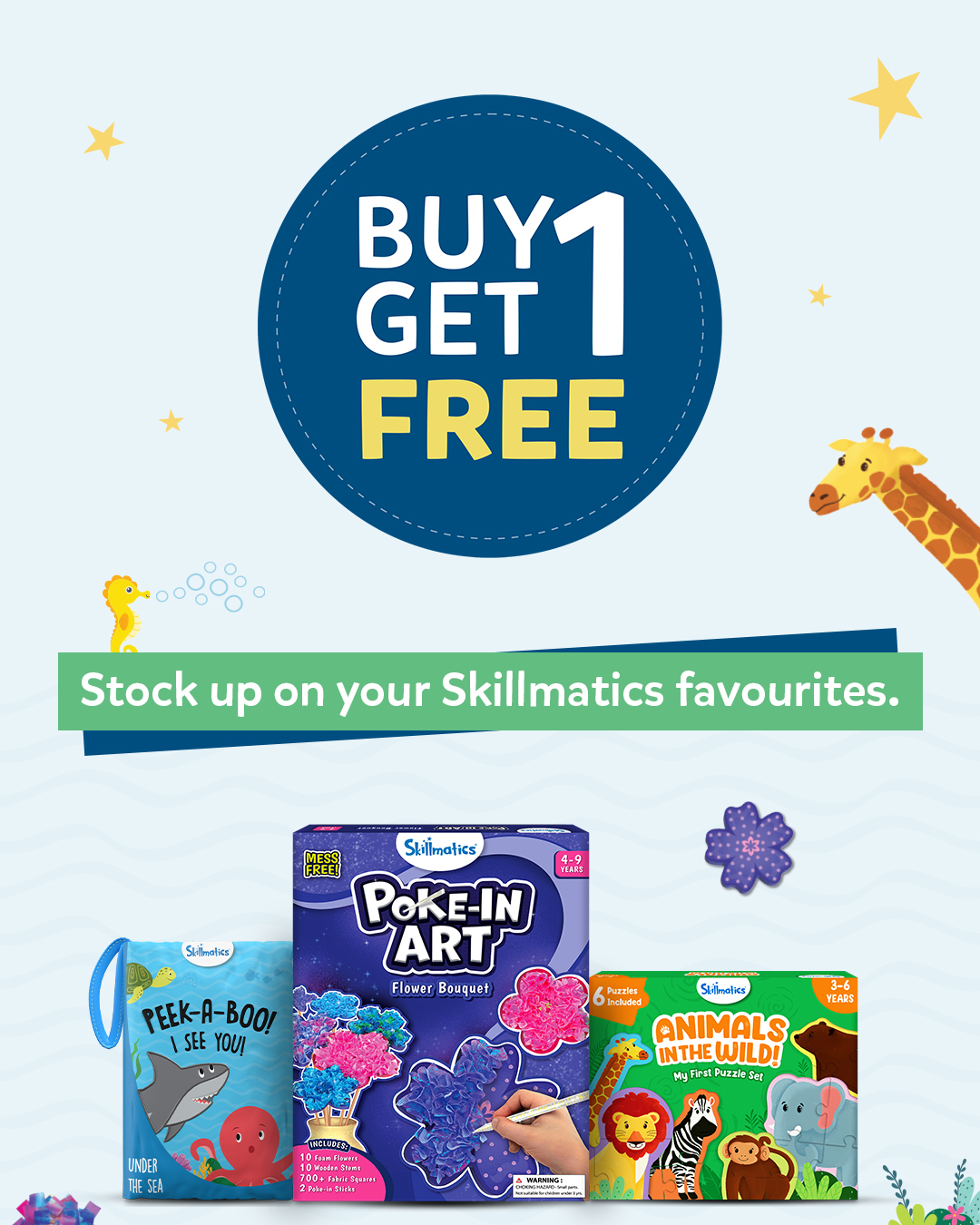 Skillmatics India Facebook ad
