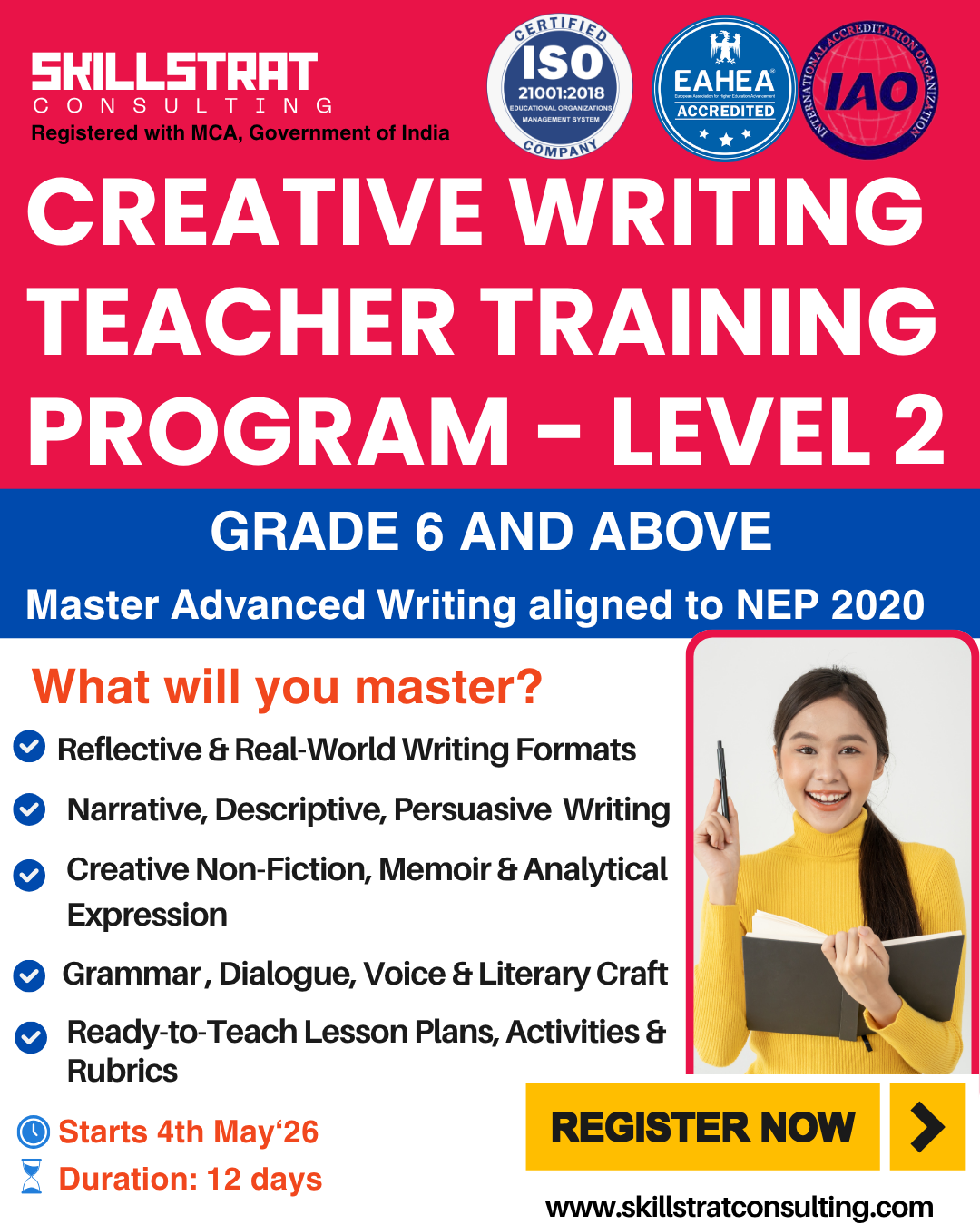 Skillstrat Facebook ad from Apr 13, 2026