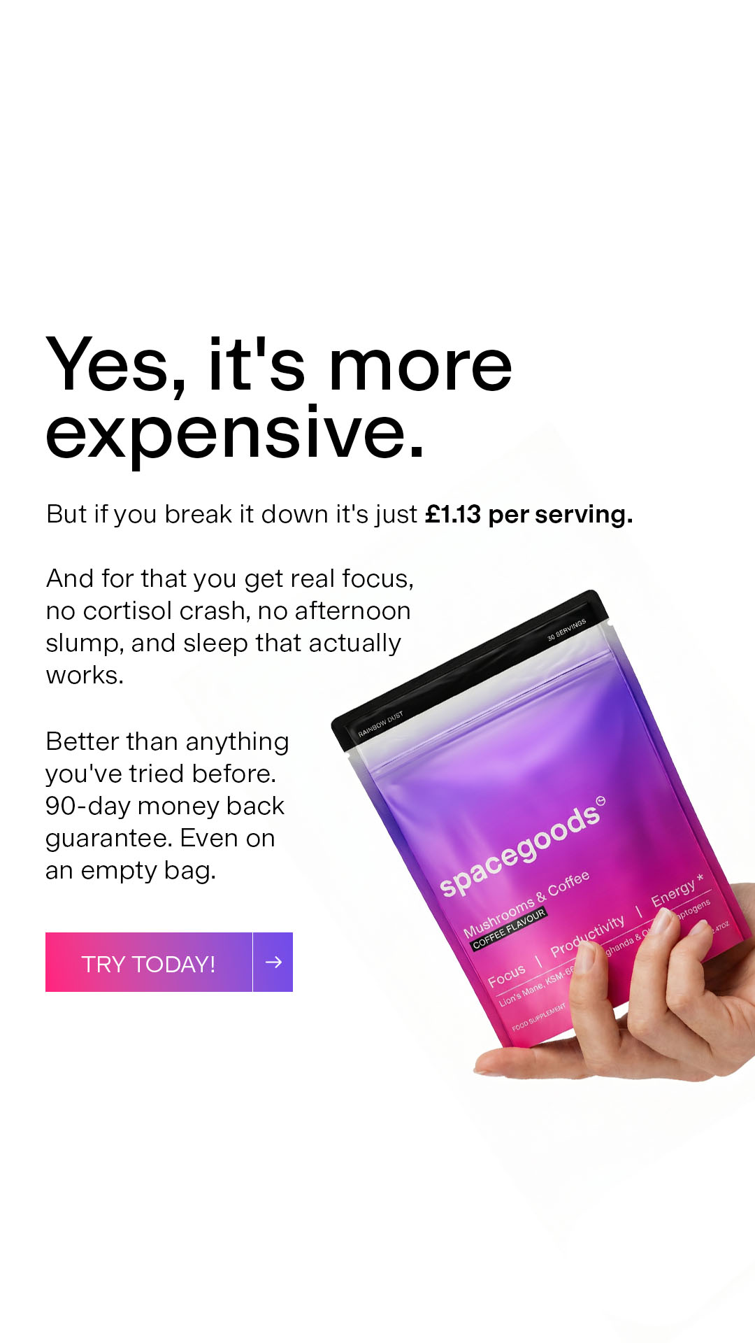 Spacegoods Facebook ad