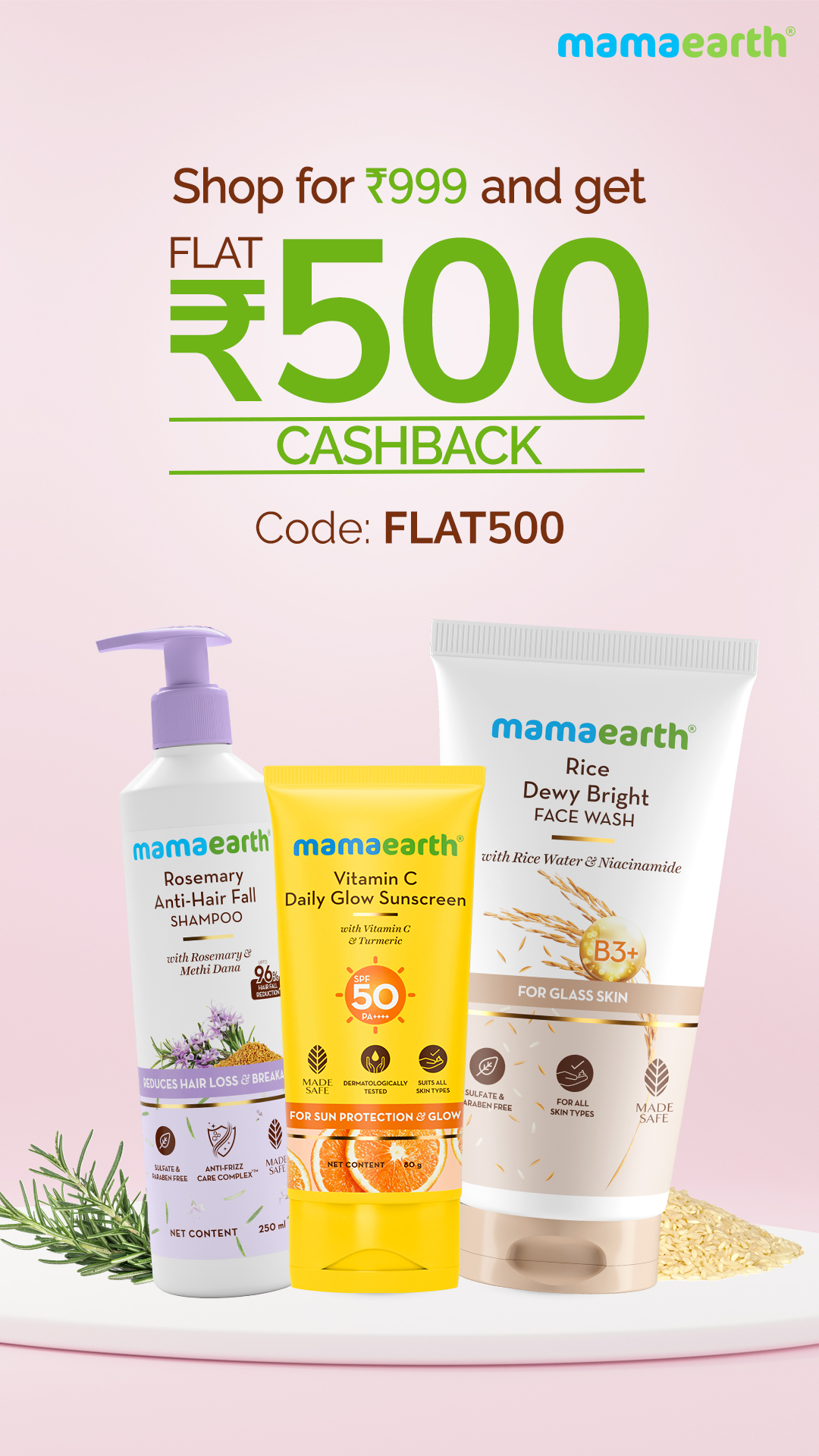 Mamaearth Facebook ad