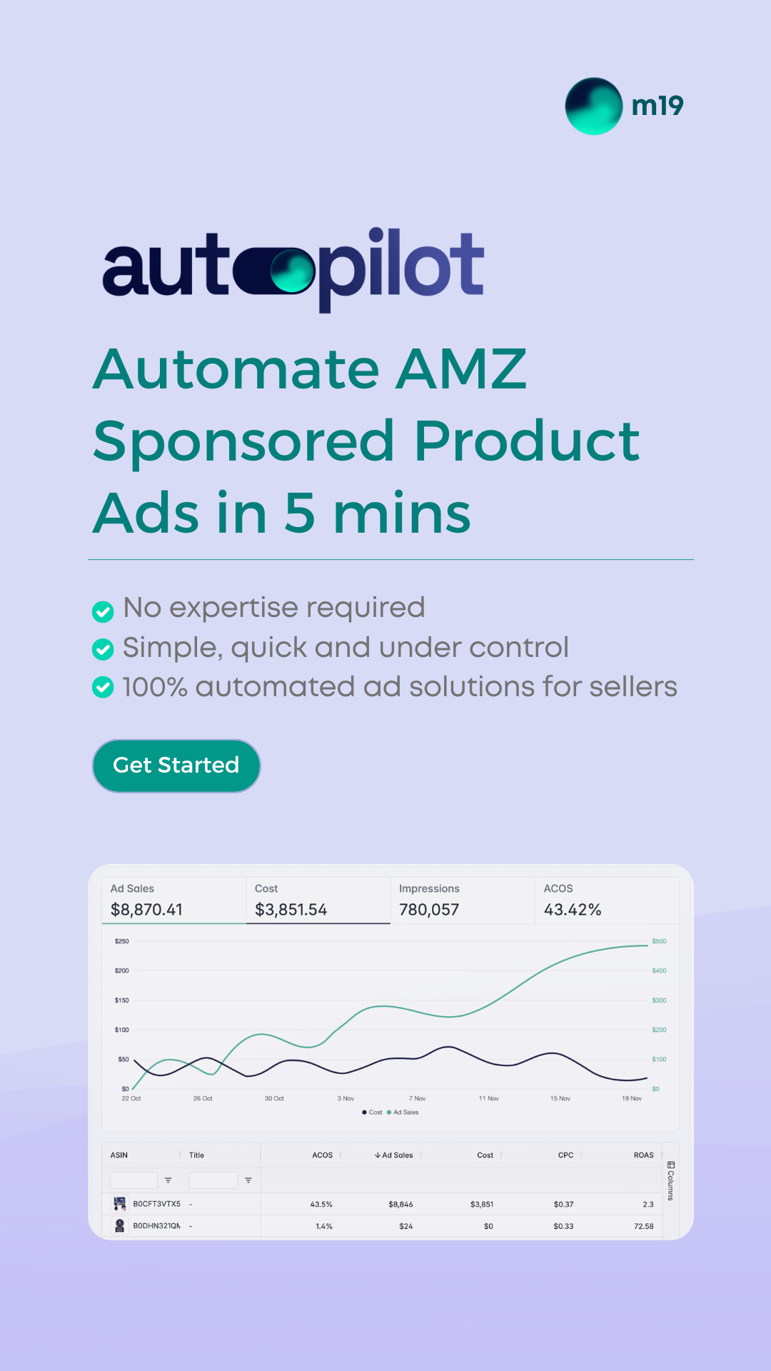 M19 Facebook ad from Jan 13, 2026