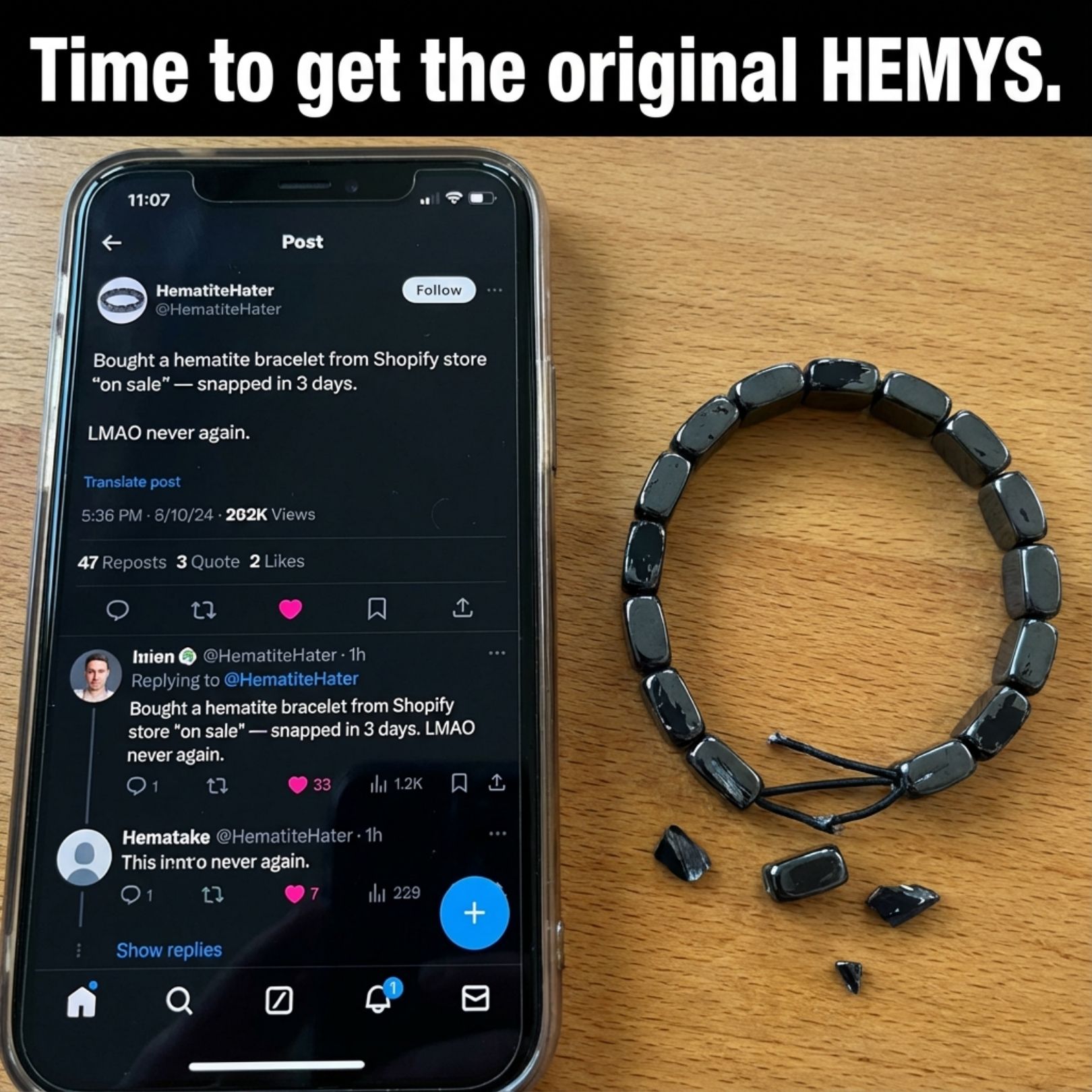 The Bold Stone Facebook ad
