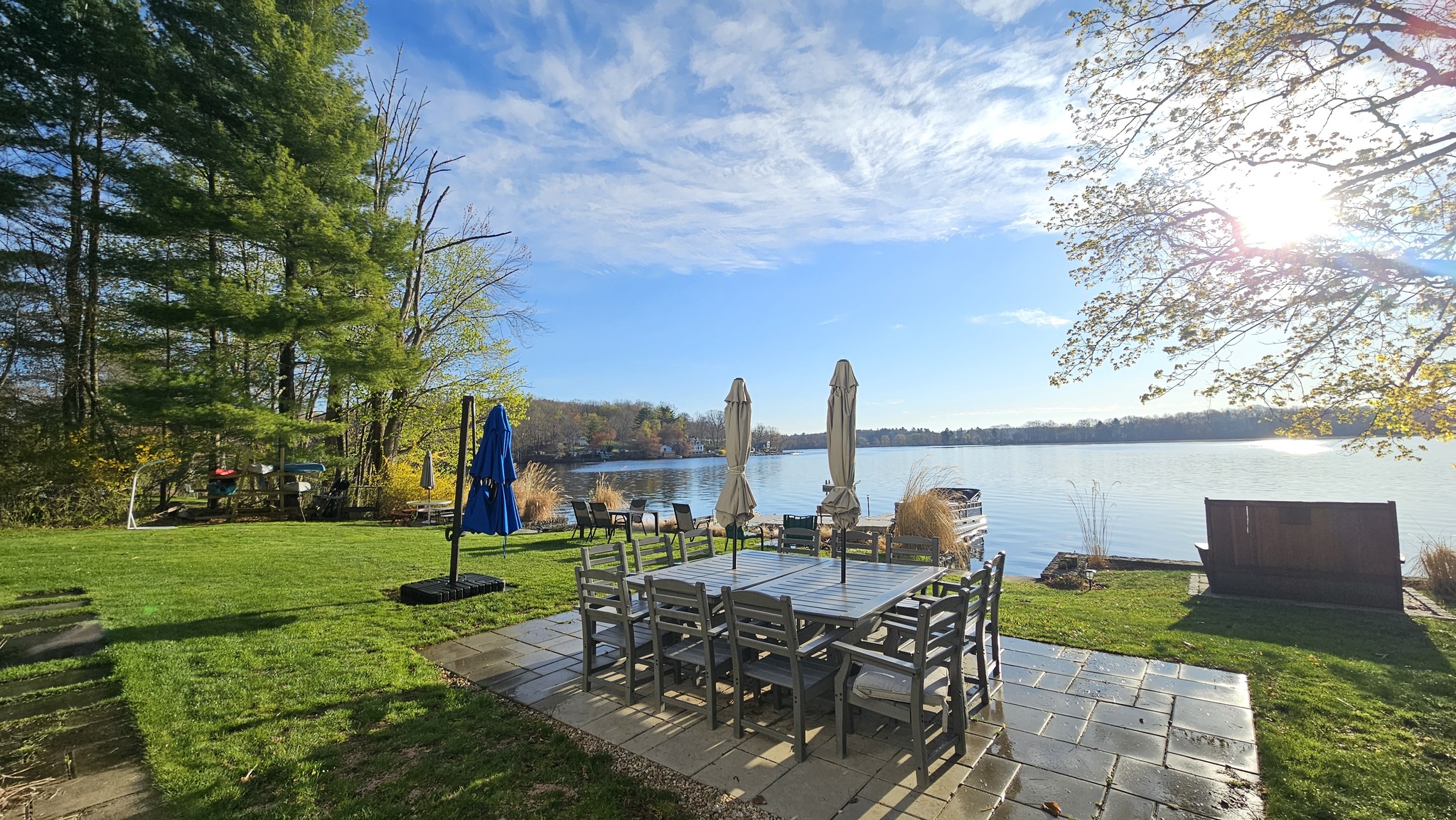Camp David Bantam Lake CT Facebook ad: Modern & delightful cottages facing Bantam lake | Camp David