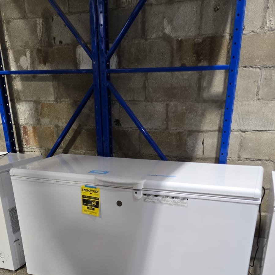 Sebastien Crete Facebook ad: GE 65-inch Chest Freezer on Clearance / Congélateur coffre…