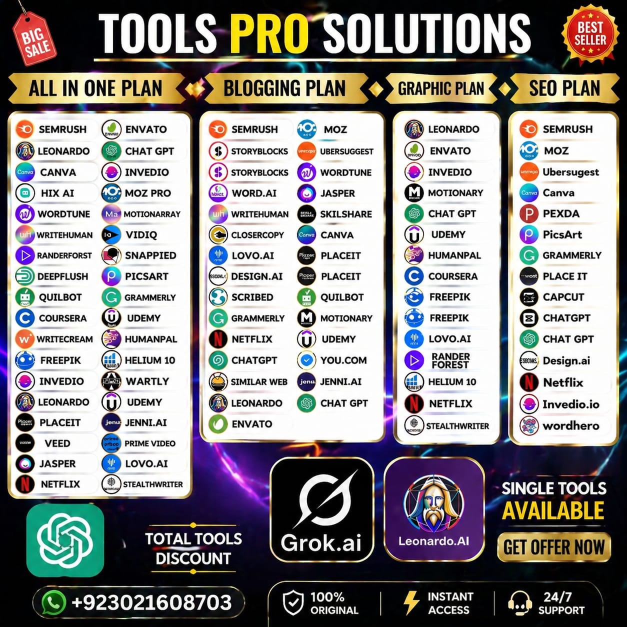 Tools Pro Solution Facebook ad: (18982+ Reviews)